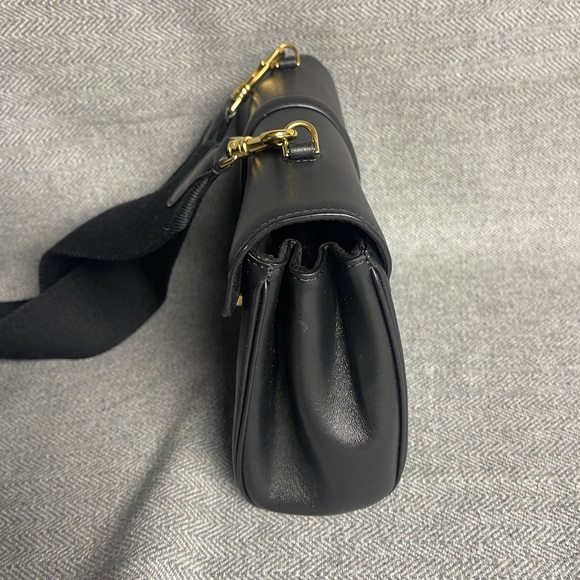 Black calfskin Soft 16 Teen bag w/ strap and dustbag - Picture 4 of 13